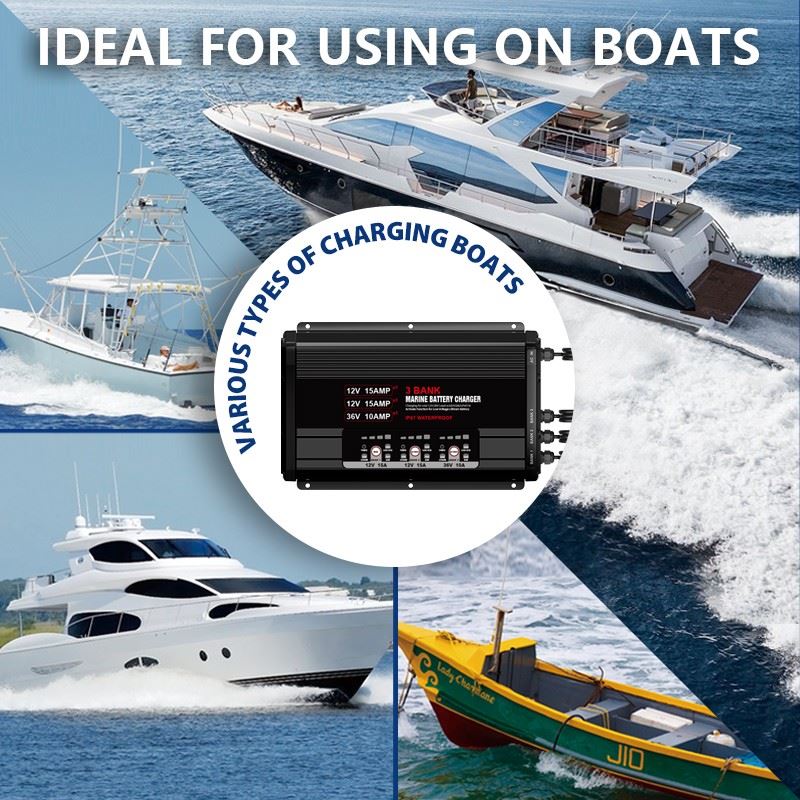 3 Bank Charger Boat high quality